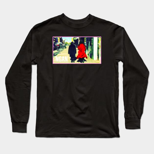 Red Coat - NGAN Long Sleeve T-Shirt by NGAN